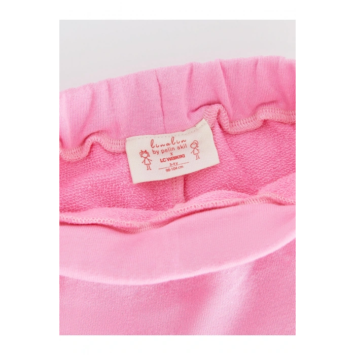 Beli Lastikli Basic Kız Bebek Şort Etek