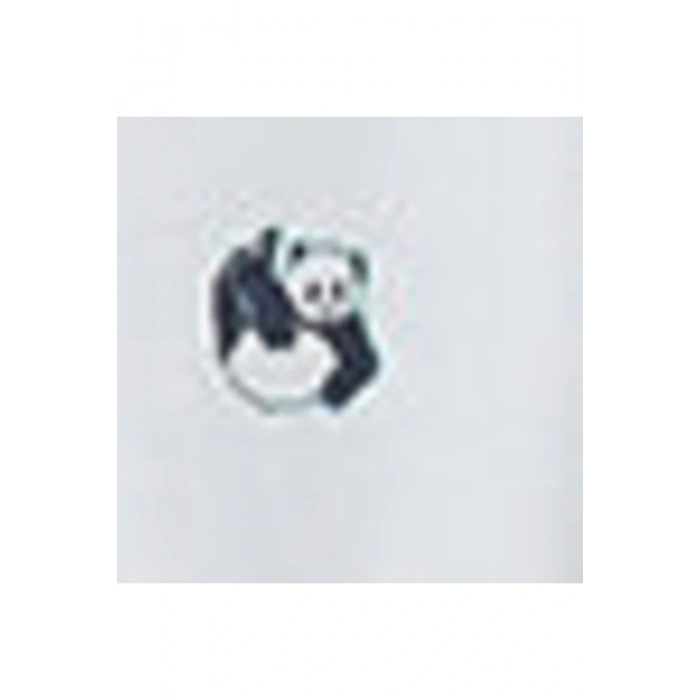 Bisiklet Yaka Baskılı Kısa Kollu Pamuklu Kız Çocuk Tişört