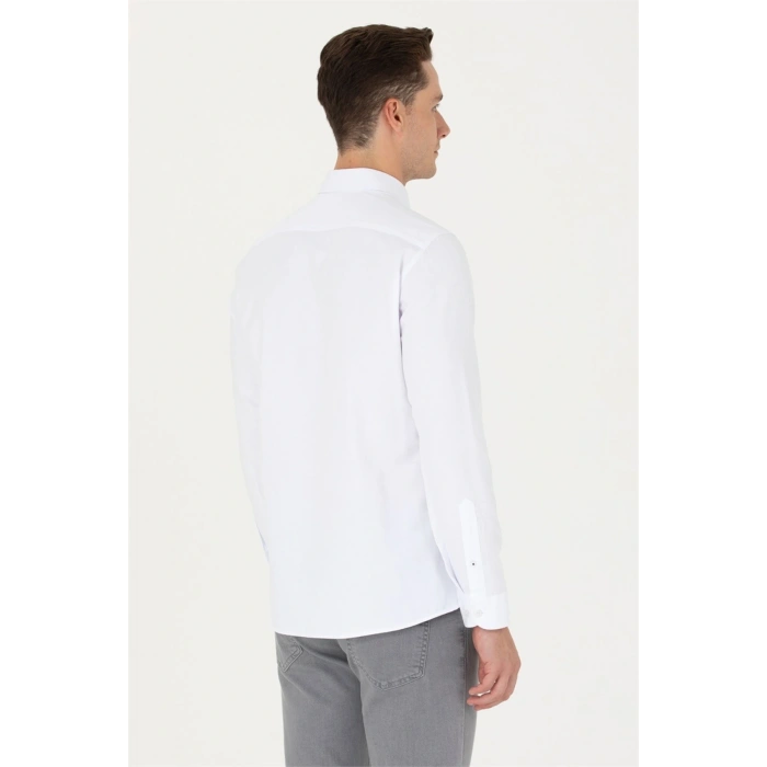 Nova023k Us Polo Assn Erkek Gömlek 1672542 Beyaz