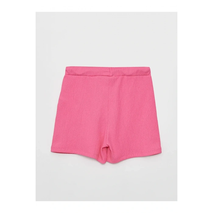 Lcw Kids Beli Lastikli Basic Kız Çocuk Şort