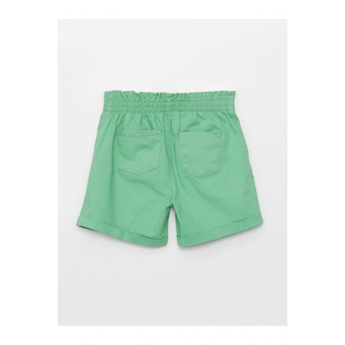 Basic Gabardin Kız Çocuk Şort