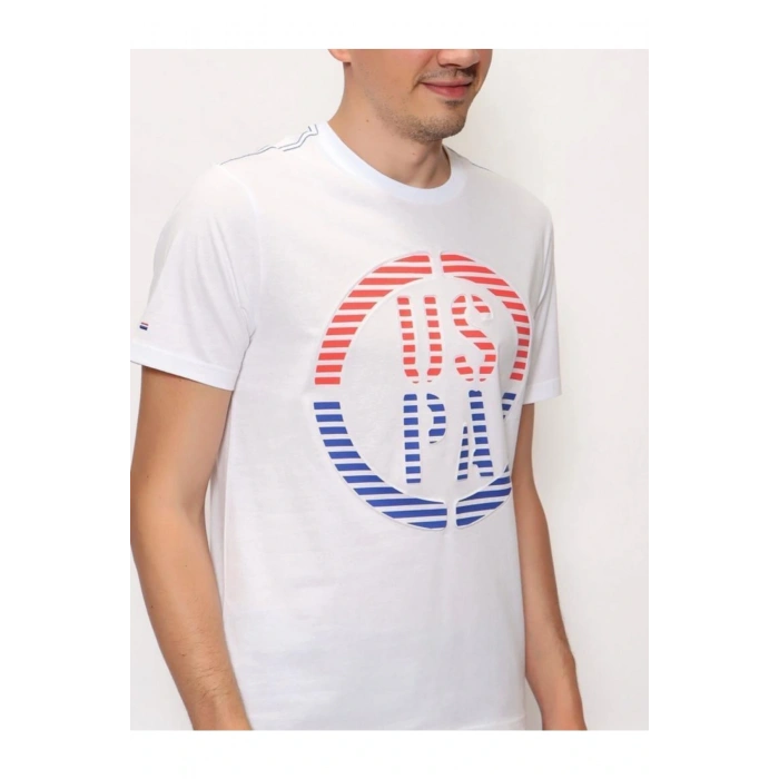 Regular Erkek Baskılı Bisiklet Yaka T-shırt