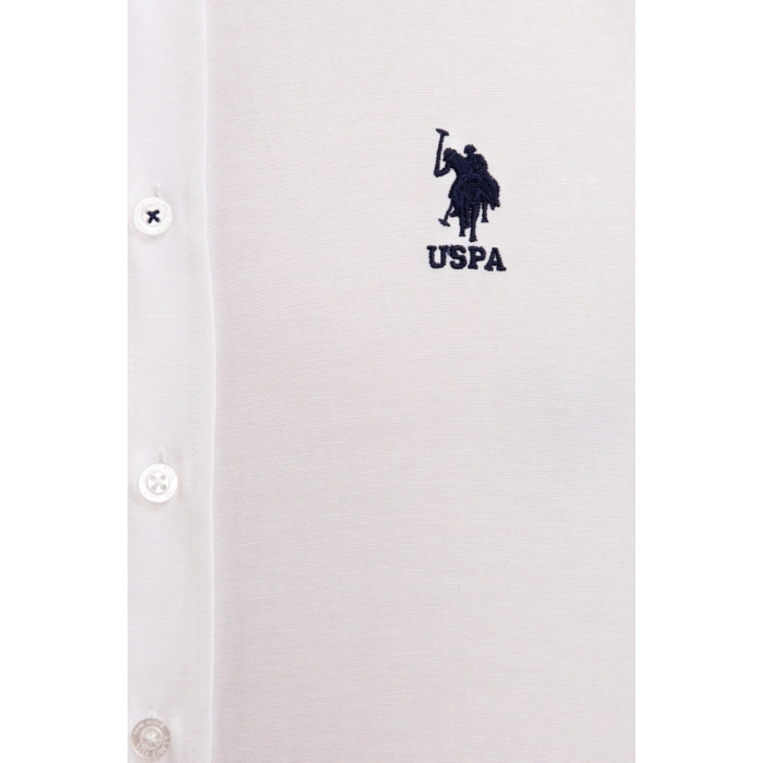 Erkek Beyaz Regular Gömlek