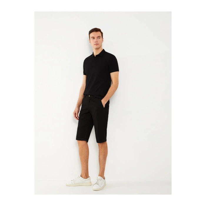 Standart Kalıp Erkek Bermuda Şort