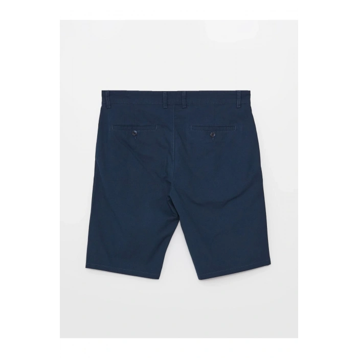 Standart Kalıp Poplin Erkek Şort