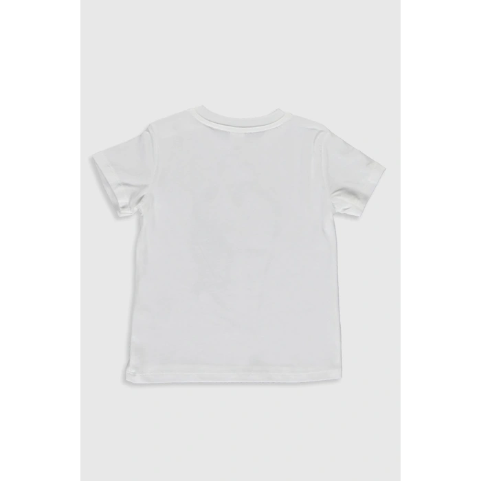 Erkek Bebek Optik Beyaz E5X Tişört