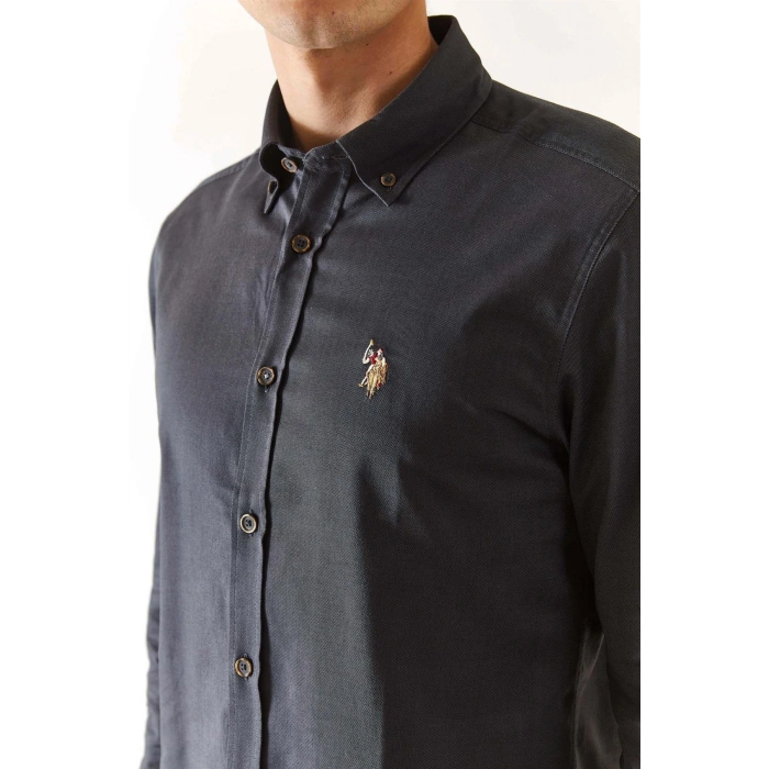 1672341 POLO DOKUMA GÖMLEK