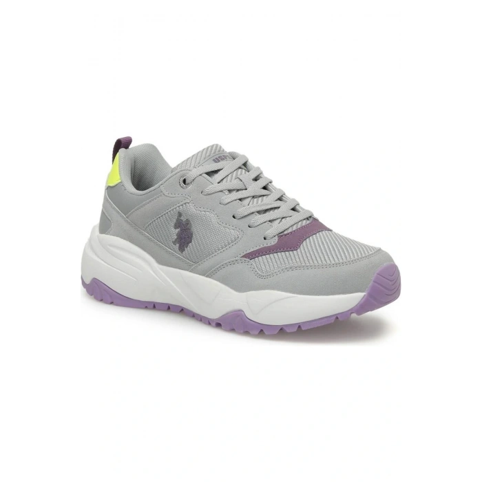 U.s.polo Assn Senseı 3pr Gri Comfort Casual Günlük Spor Ayakkabısı