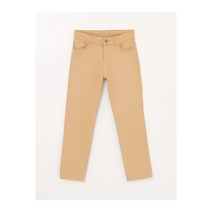 Slim Fit Basic Gabardin Erkek Çocuk Pantolon
