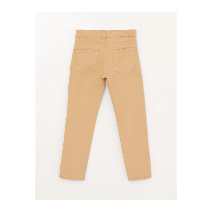 Slim Fit Basic Gabardin Erkek Çocuk Pantolon