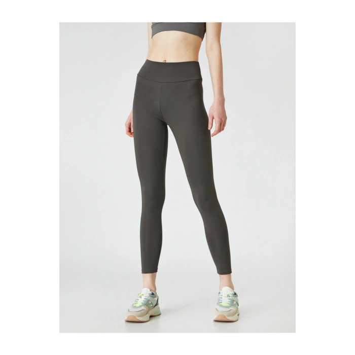 Yüksek Bel Spor Tayt