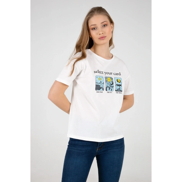 Kadın Baskılı Tshirt