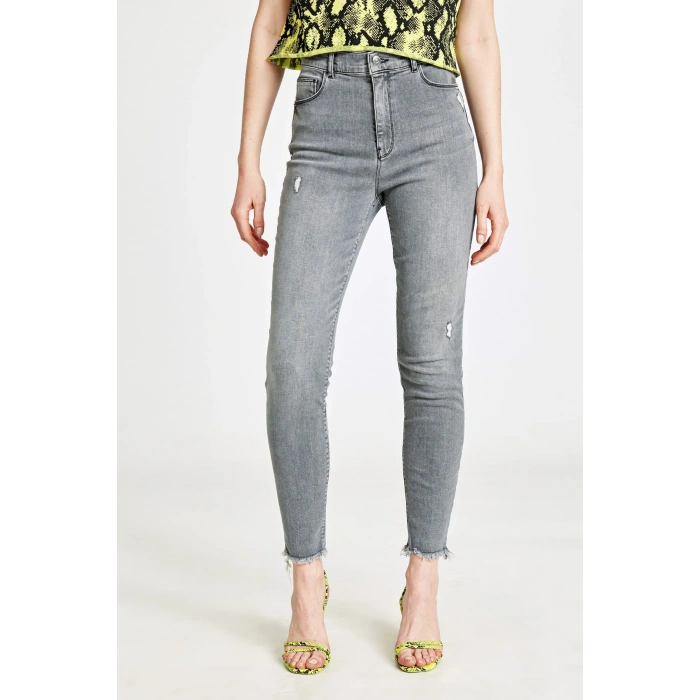 Kadın Gri Rodeo Pantolon 9W0160Z8