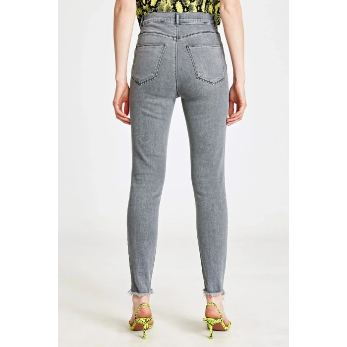 Kadın Gri Rodeo Pantolon 9W0160Z8