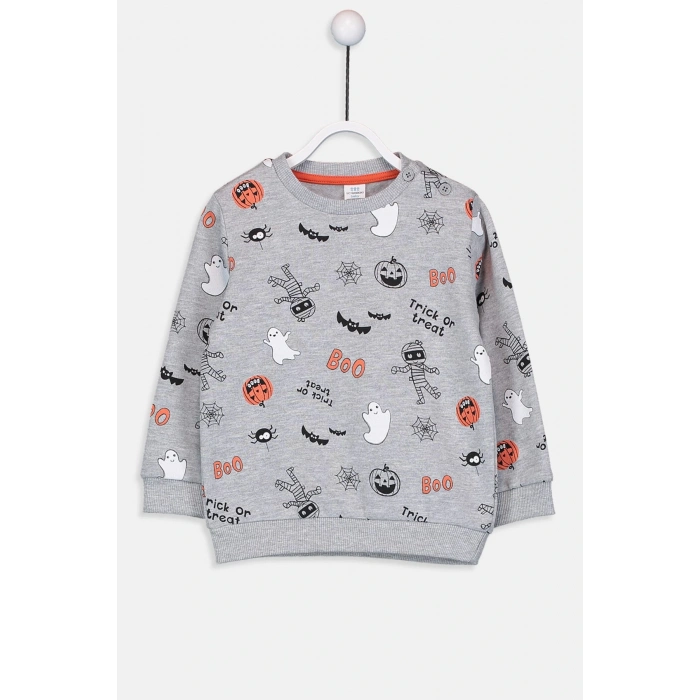Siyah Erkek Bebek Sweatshirt