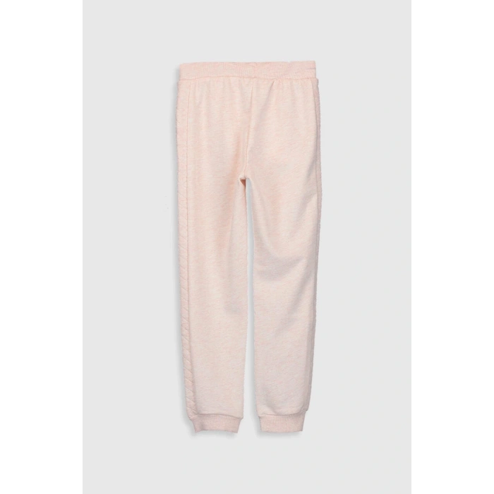 Kız Çocuk Pembe Melanj Ehl Eşofman Altı