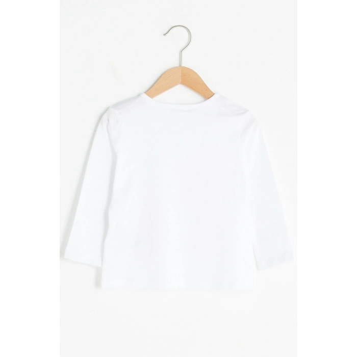 Kız Bebek Optik Beyaz E5X T-Shirt