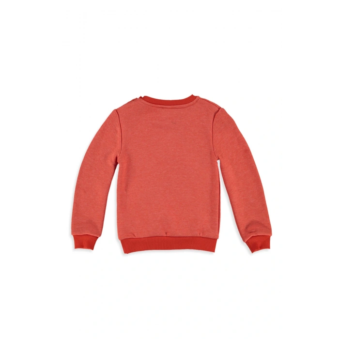 Turuncu Erkek Bebek Sweatshirt 7K1439Z1