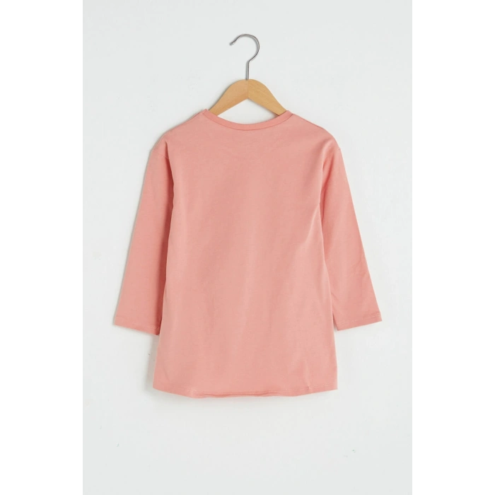 Kız Çocuk Mat Pembe Gd6 T-Shirt