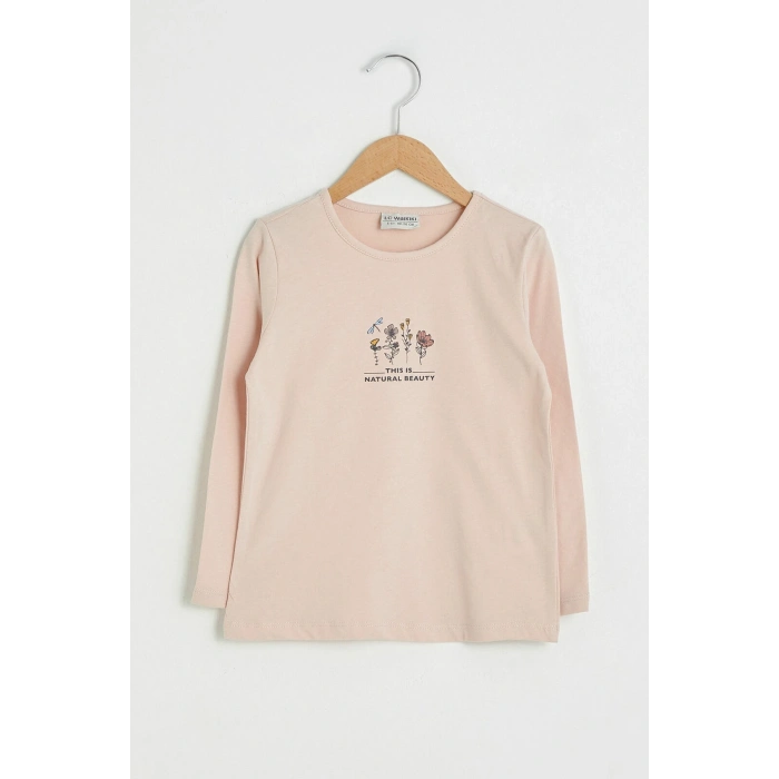 Kız Çocuk Mat Pembe G2J T-Shirt