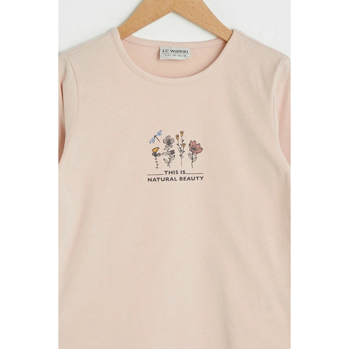 Kız Çocuk Mat Pembe G2J T-Shirt