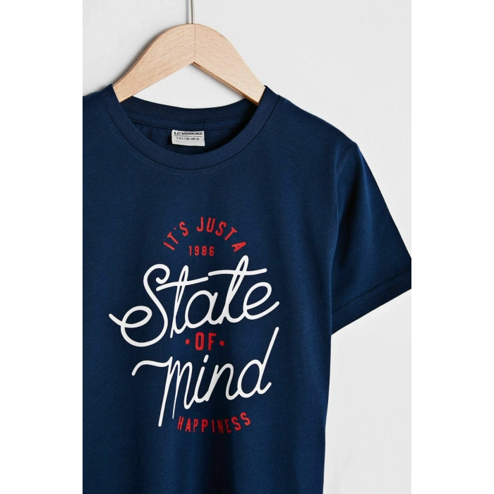 Erkek Çocuk Lacivert Jc7 T-Shirt