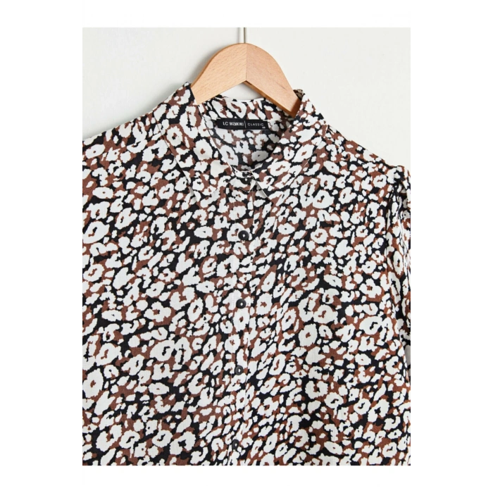 Kadın Kahverengi Gömlek