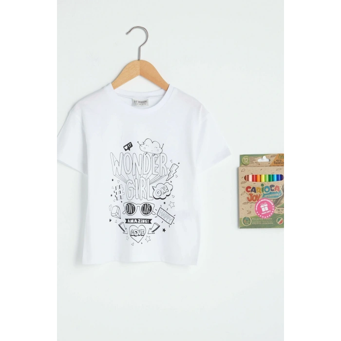 Kız Çocuk Optik Beyaz Ffb T-Shirt