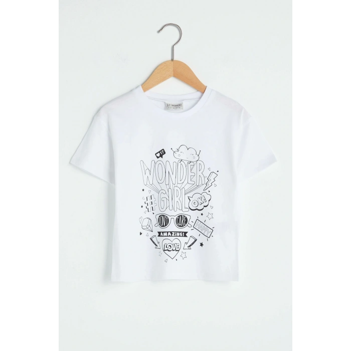 Kız Çocuk Optik Beyaz Ffb T-Shirt