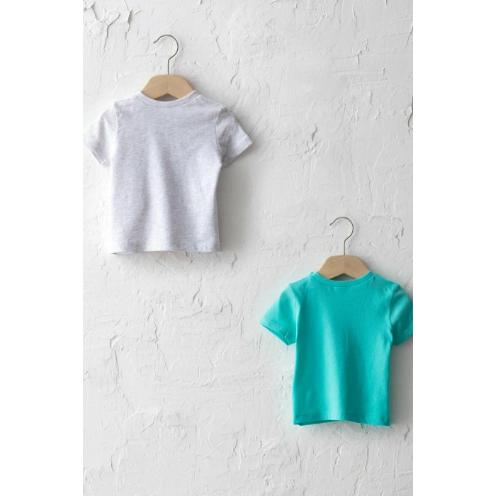 Erkek Bebek Kar Melanj 847 T-Shirt