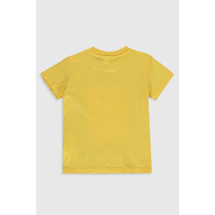 Erkek Bebek Sarı P4M T-Shirt