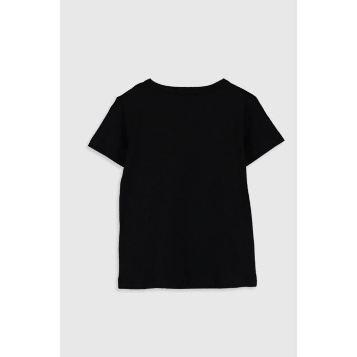 Erkek Bebek Yeni Siyah Cvl Tişört