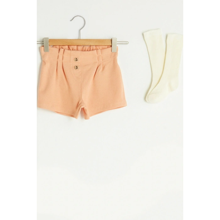 Kız Bebek Mat Mercan Rlv Şort & Bermuda
