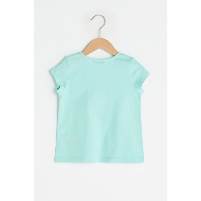 Kız Bebek Açık Suyeşili Fyk T-Shirt