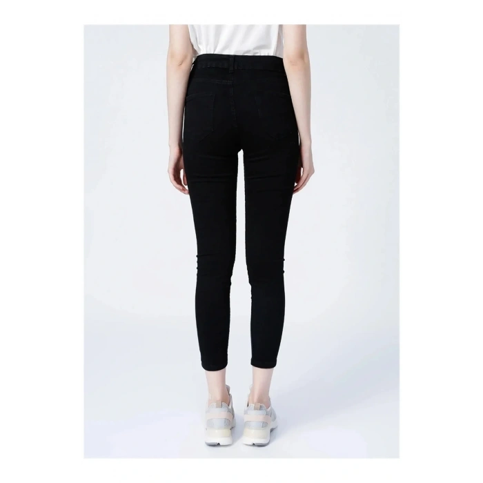 22k0565k1 Kadın Jean Pantolon Siyah