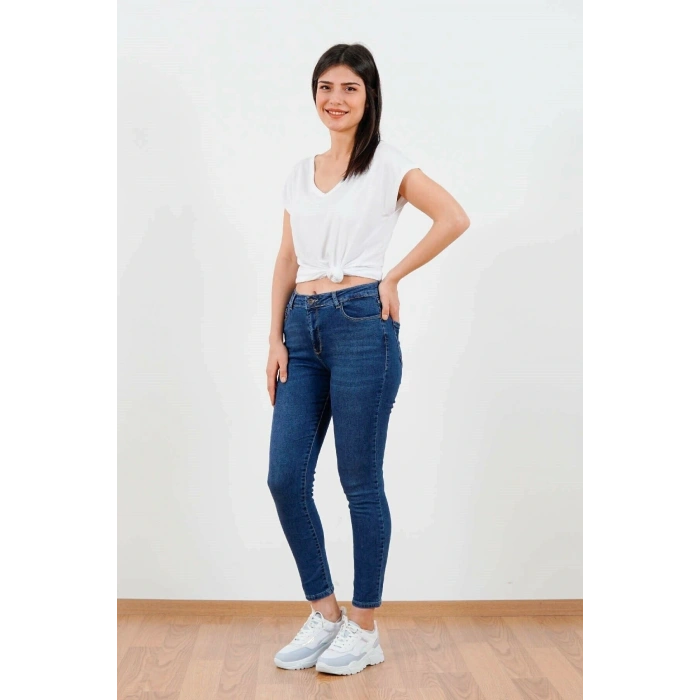21y0565b1 Kadın Denim Pantolon