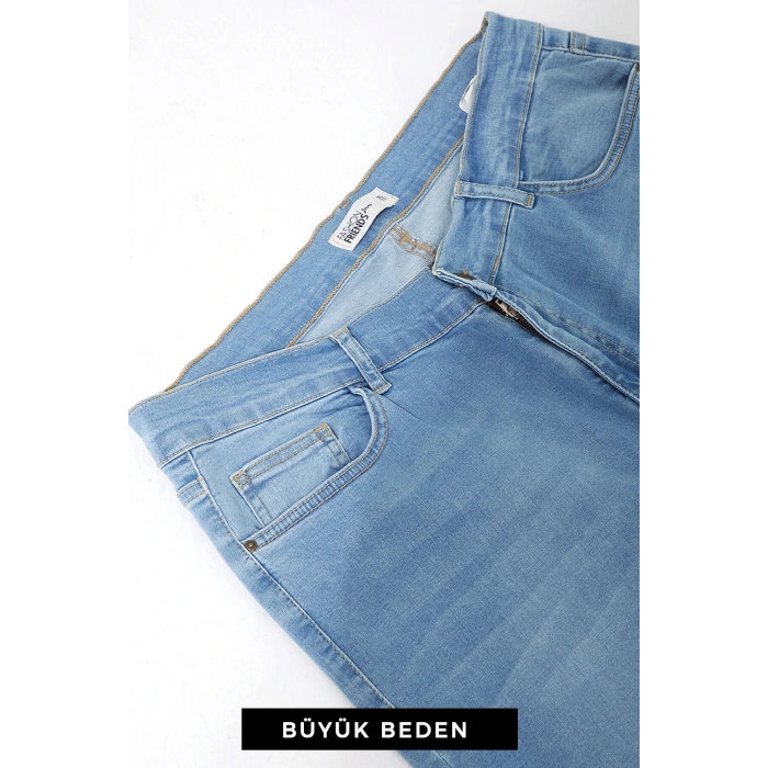 Carmen Denim Pantolon Mavi