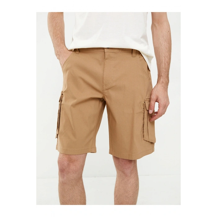 Standart Kalıp Erkek Kargo Şort