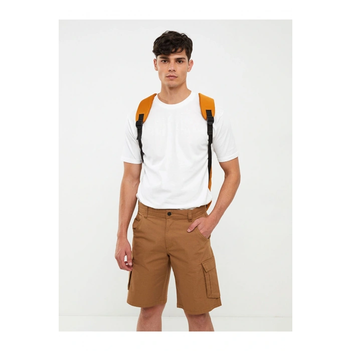Standart Kalıp Erkek Kargo Şort