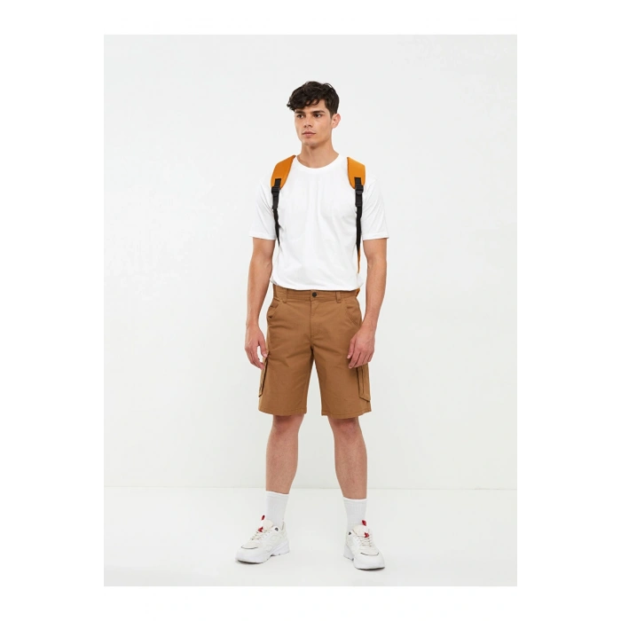 Standart Kalıp Erkek Kargo Şort