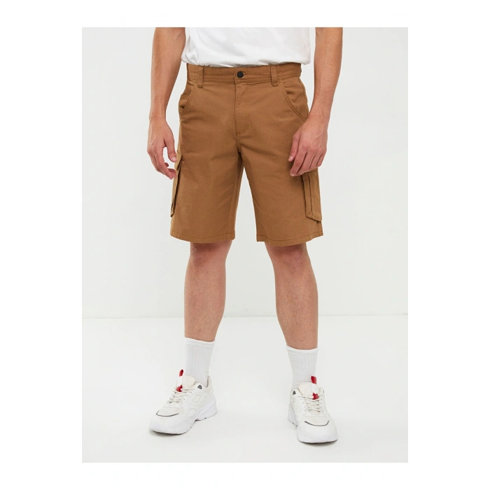 Standart Kalıp Erkek Kargo Şort