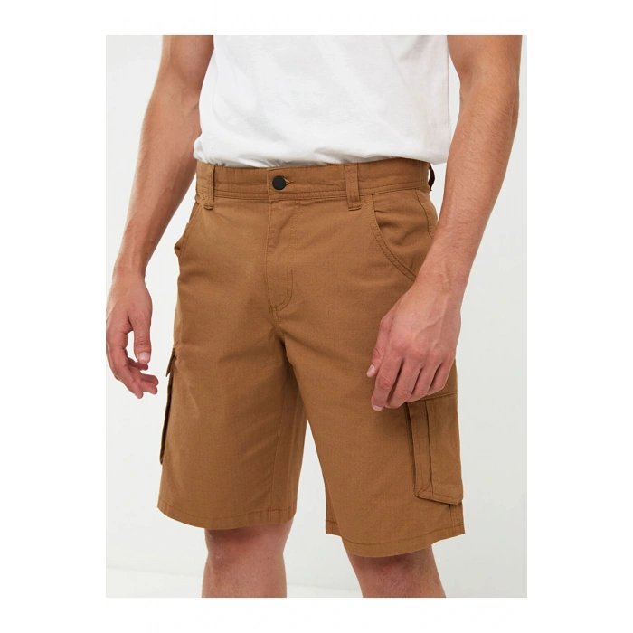 Standart Kalıp Erkek Kargo Şort