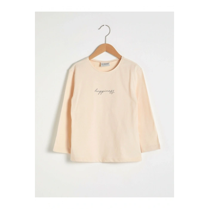 Kız Çocuk Bej Tişört