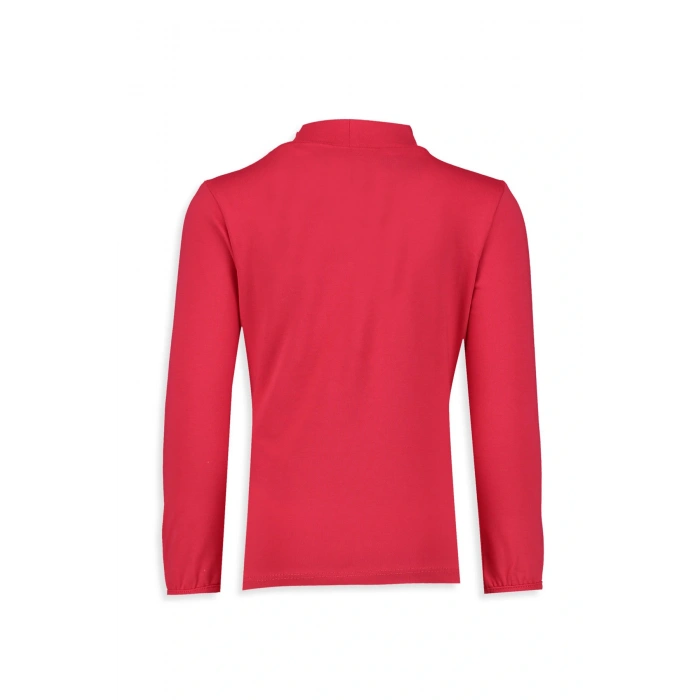 Kırmızı Kız Çocuk T-Shirt 7K0600Z4