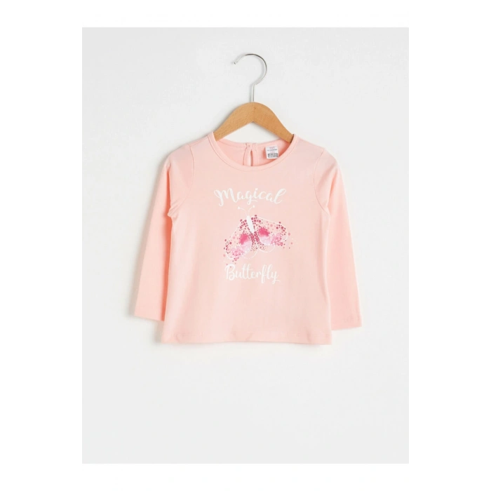 Kız Bebek Pembe Tişört