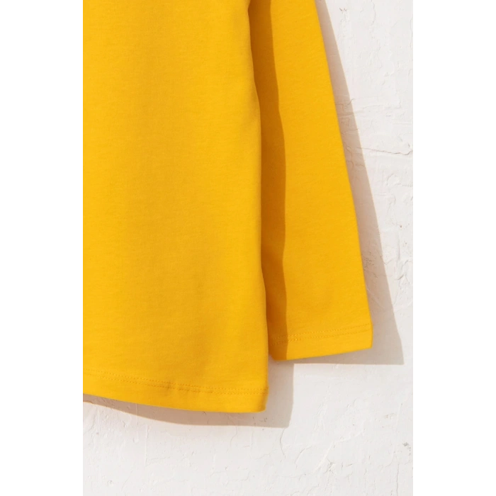 Kız Çocuk Orta Sarı G4Y T-Shirt