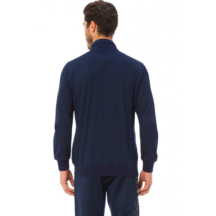 Erkek Lacivert Fermuarlı Sweatshirt 7KG130Z8