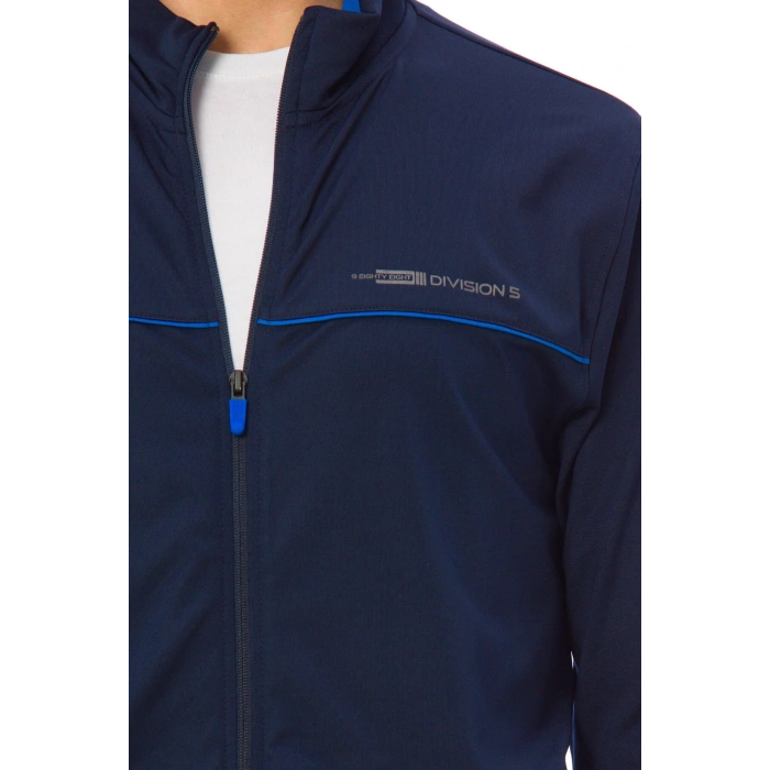 Erkek Lacivert Fermuarlı Sweatshirt 7KG130Z8