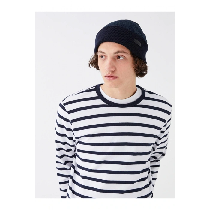 LCW ACCESSORIES Etiket Detaylı Erkek Triko Bere