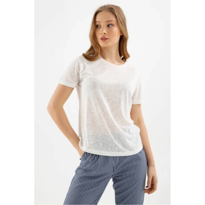 Bisiklet Yaka Regular Fit T Shirt  T Shirt 22y0547k1